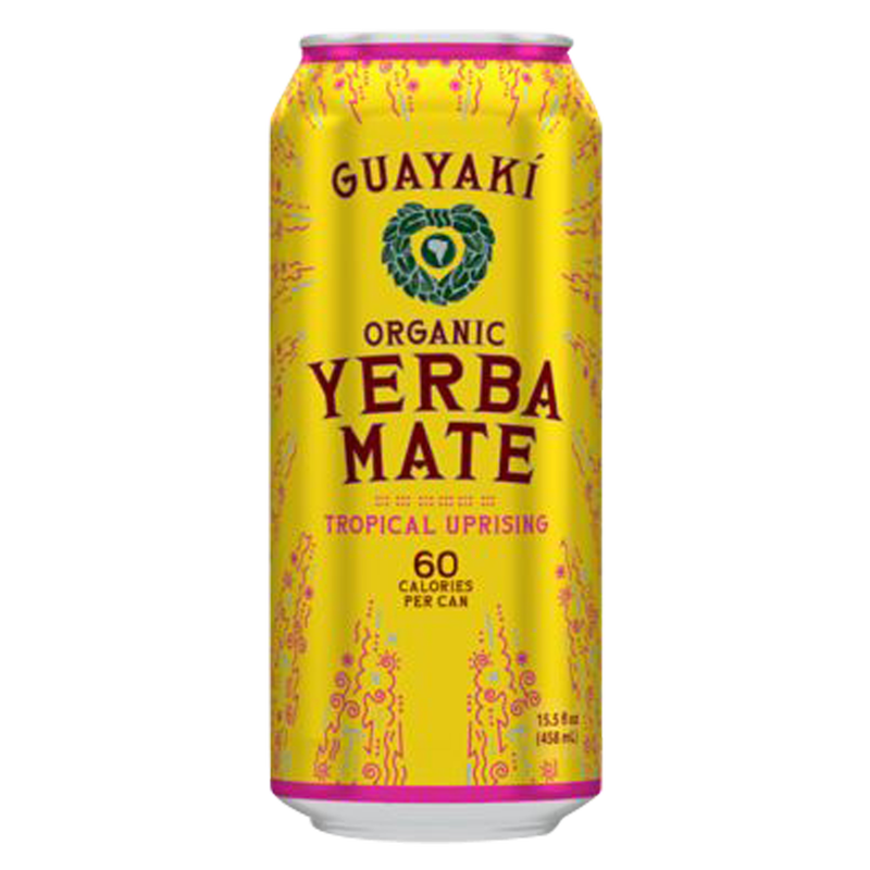 Guayaki Yerba Mate Organic Tropical Uprising 15.5oz Can - Guayaki