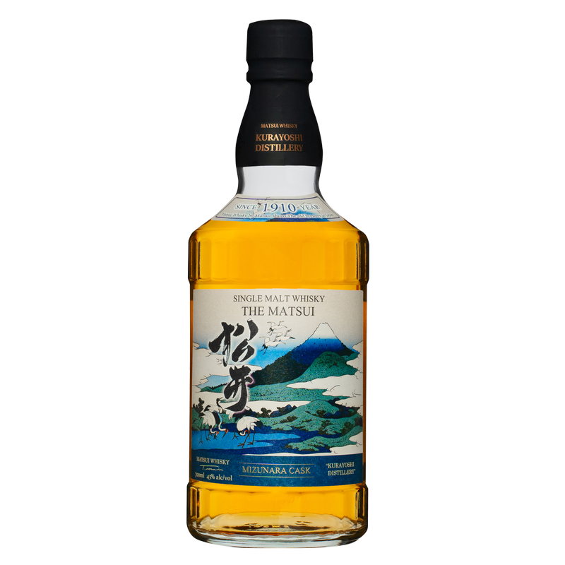 Matsui Single Malt Mizunara Cask 700ml (86 proof) - Matsui