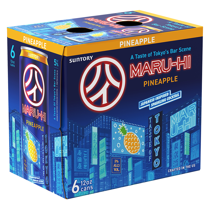 Suntory Maru-Hi Pineapple 6pk 12oz Can - Maru-Hi – BevMo!