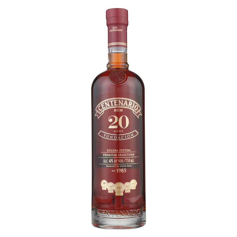 Ron Centenario Fudacion 20 Yr 750ml