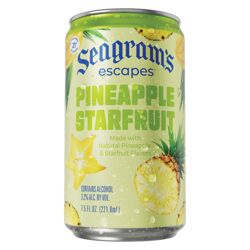 Seagram's Escapes Peach Bellini Single 7.5oz Can 3.2% ABV