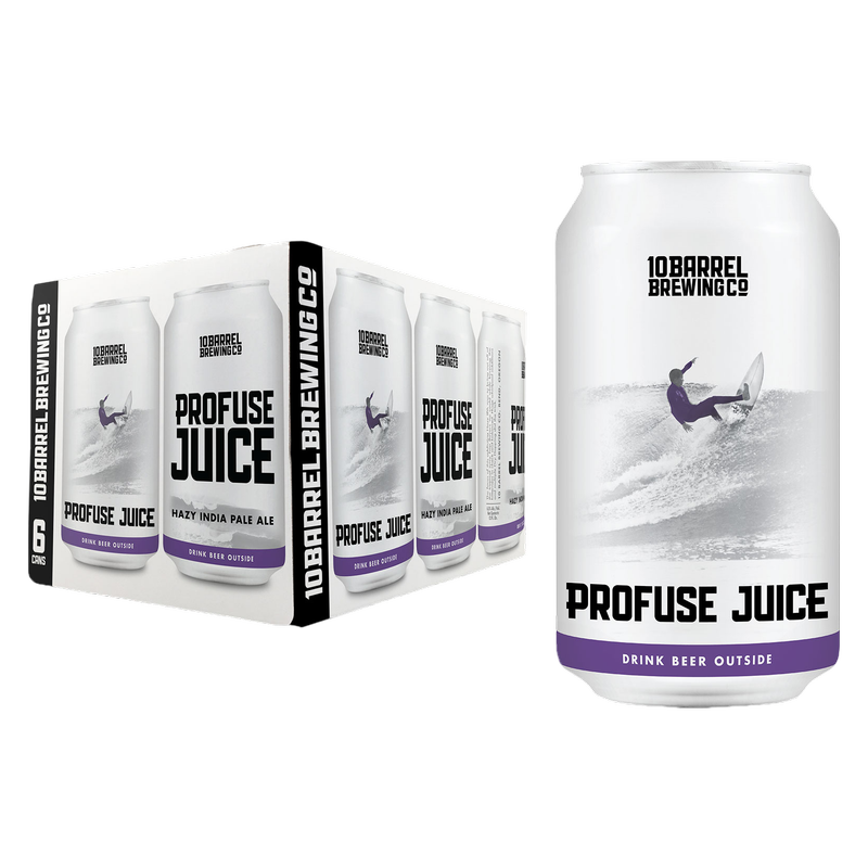 10 Barrel Profuse Juice Hazy IPA 6pk 12oz Can 6.5% ABV