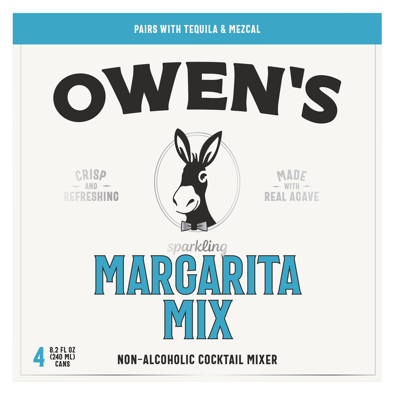 Owen's Margarita Mix 4pk 240 mL Can BevMo!