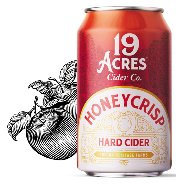19 Acres Honeycrisp 6pk 12oz Can