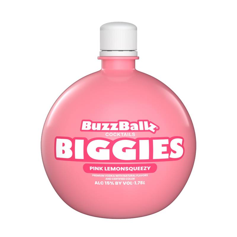 Buzzballz Biggies Pink Lemonsqueezy 1.75L - BuzzBallz – BevMo!