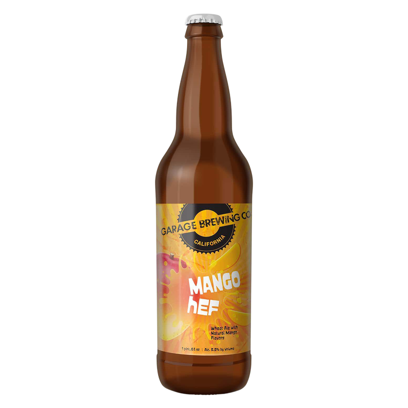 Garage Brewing Mango Hefeweizen Single 22oz Btl