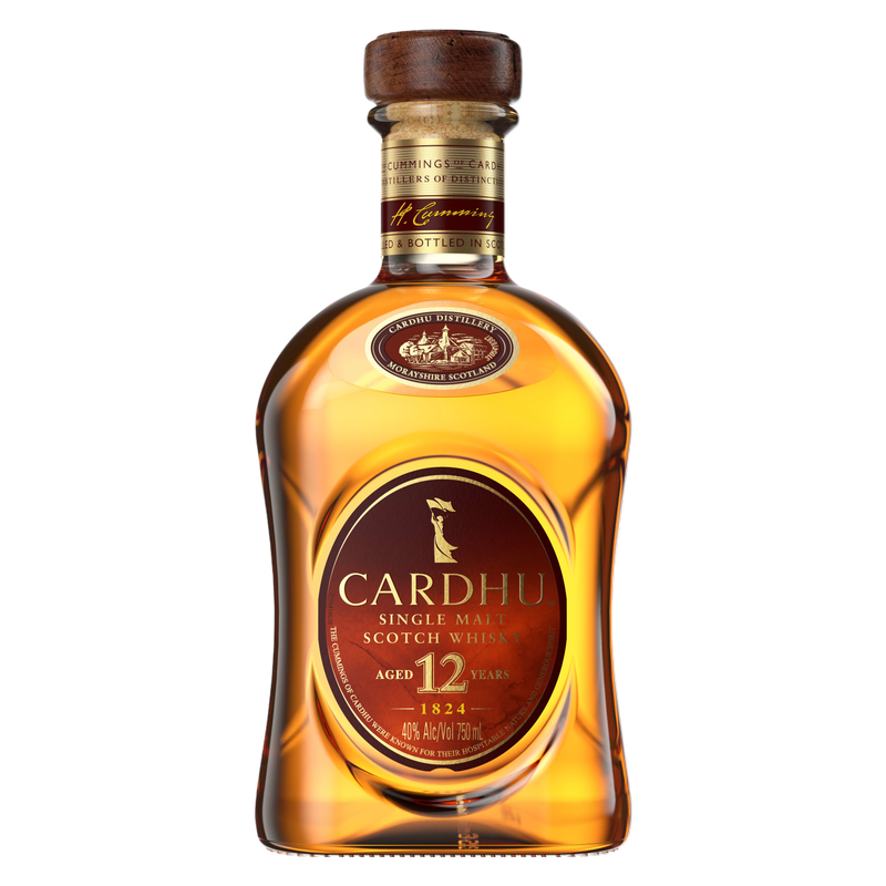 Cardhu 12 Year Old Single Malt Scotch Whisky, 750 mL - Cardhu – BevMo!