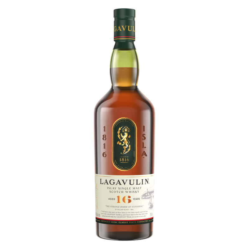 Lagavulin 16 Year Old Islay Single Malt Scotch Whisky, 750 mL (86