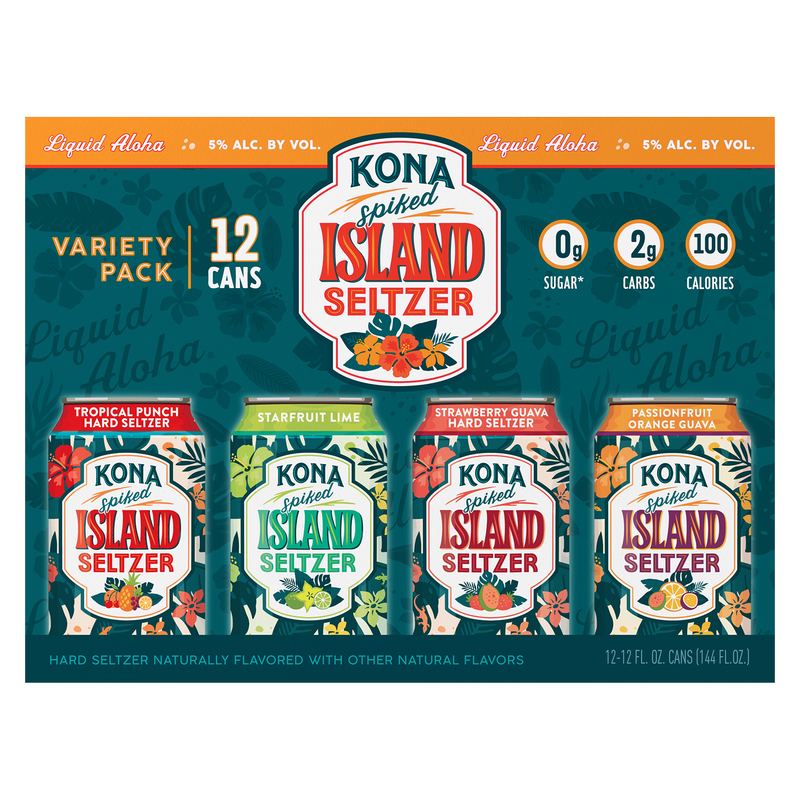 Kona Spiked Seltzer Island Variety 12pk 12oz Can