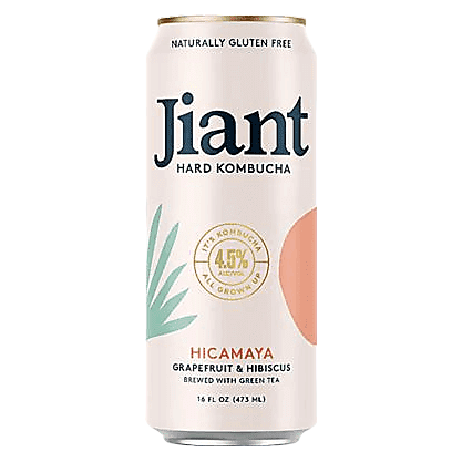 Jiant Hard Kombucha Hicamaya Single 16oz Can - Jiant – BevMo!