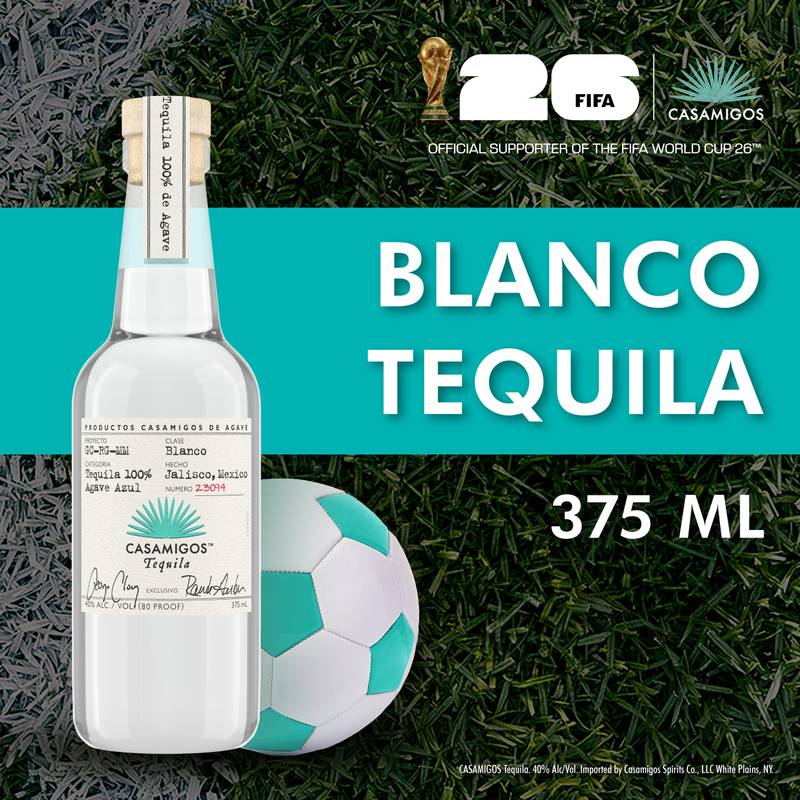 Casamigos Blanco Tequila 375ml (80 Proof)