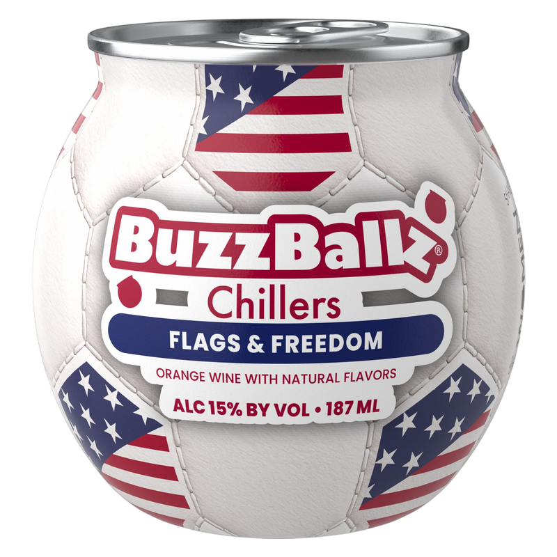 BuzzBallz Chillers Flags & Freedom 187ml - BuzzBallz – BevMo!
