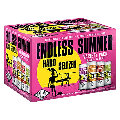 Endless Summer Hard Seltzer Variety Pack 12pk 12oz Can