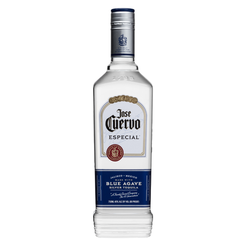 Jose Cuervo Especial Silver Tequila 750ml (80 Proof) - Jose Cuervo