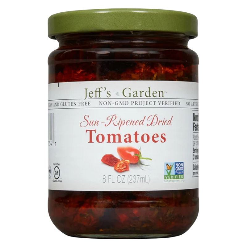 Jeff's Garden Sun-Ripend Dried Tomatoes 8oz - Jeff's Garden – BevMo!