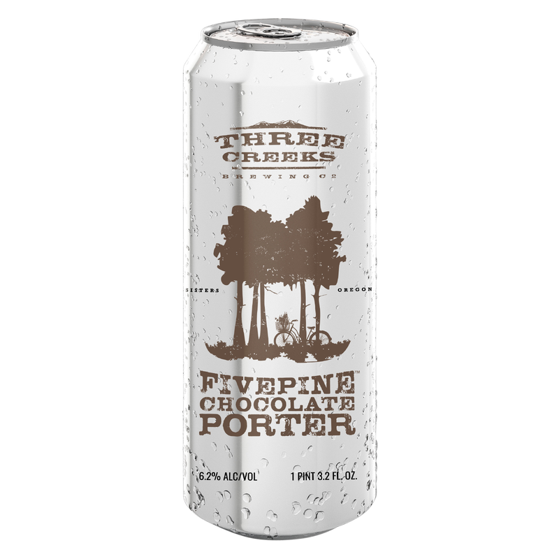 Three Creeks Brewing FivePine Chocolate Porter Single 19.2oz Can