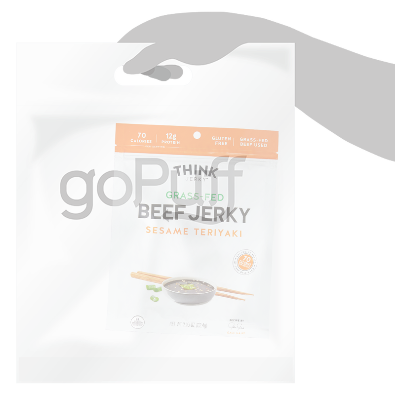 Think Jerky Sesame Teriyaki Grassfed Beef Jerky 2.2oz