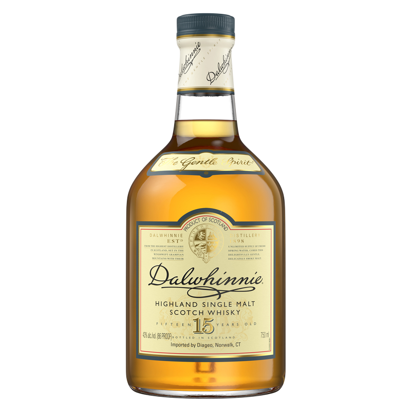 Dalwhinnie 15年、Glen Elgin 12年、Cardhu 12年 Dalwhinnie 15 Year Old Single Malt Scotch Whisky, 750 mL (86 Proof