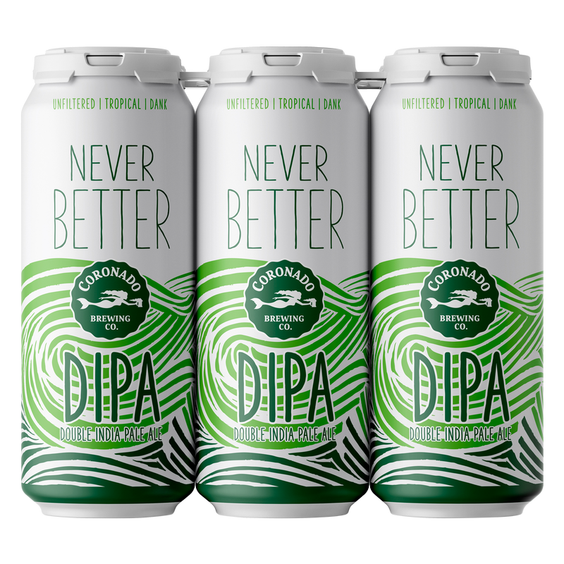 Coronado Brewing Never Better Double IPA 6pk 16oz Can
