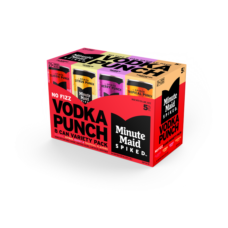 Minute Maid Vodka Punch 8pk 12oz Can - Minute Maid Spiked – BevMo!