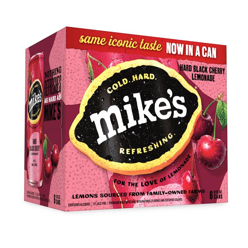 ❇Mike❇ Mike's Hard Black Cherry Lemonade 6pk 12oz Can - Mike's Hard – BevMo!
