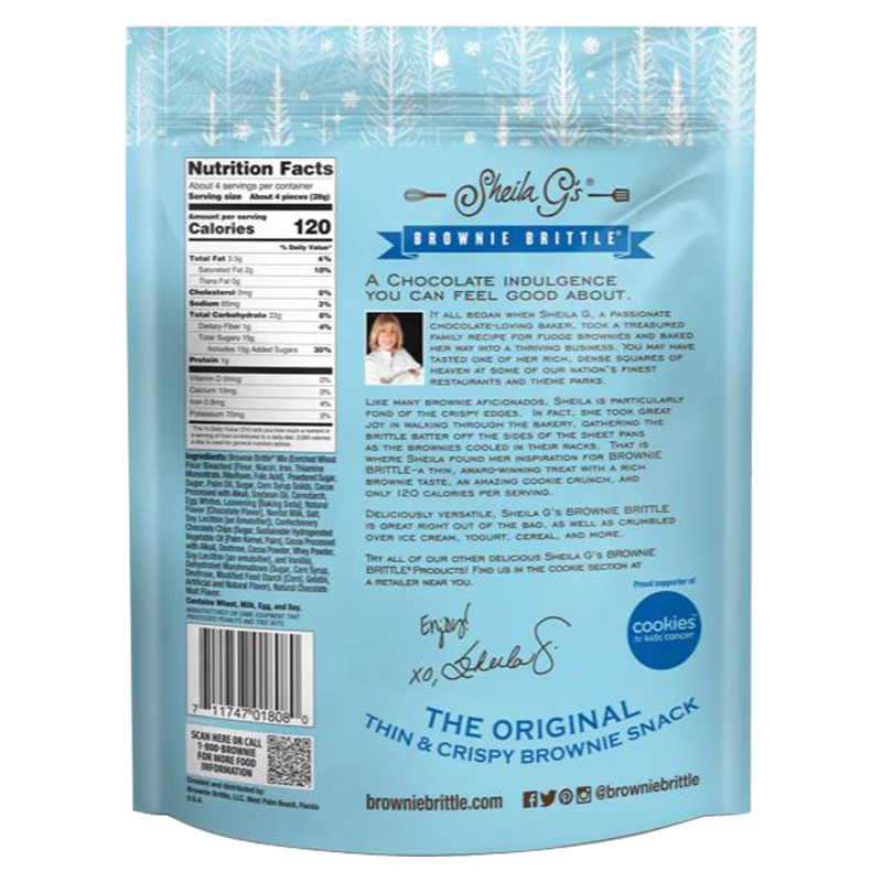 Sheila G's Brownie Brittle Hot Chocolate 4oz