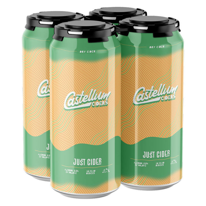 Castellum Ciders Just Cider 4pk 16oz Can