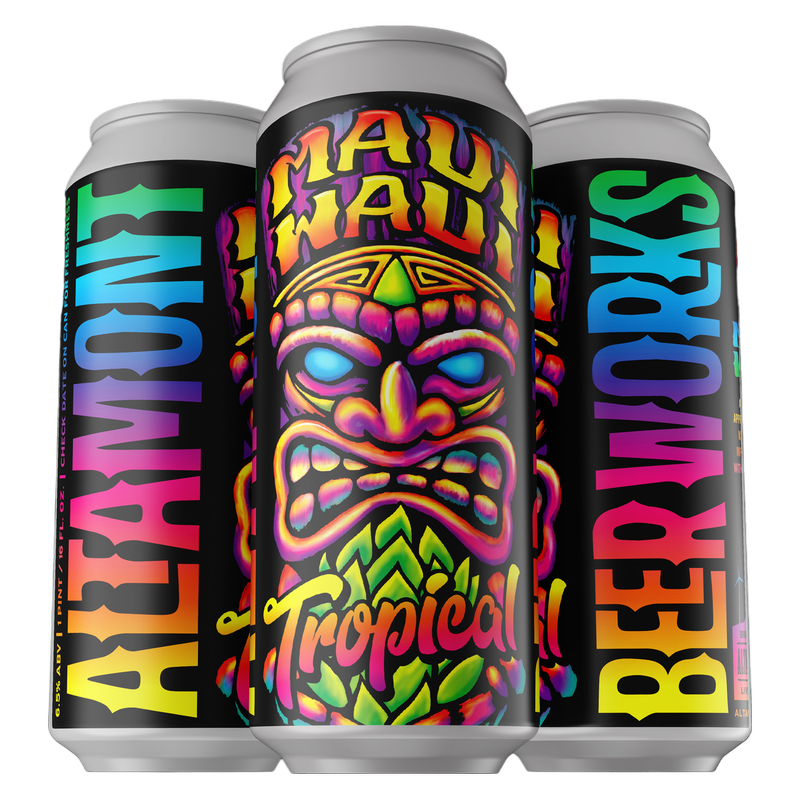 Altamont Beer Works Maui Waui Tropical IPA 4pk 16oz Can BevMo!