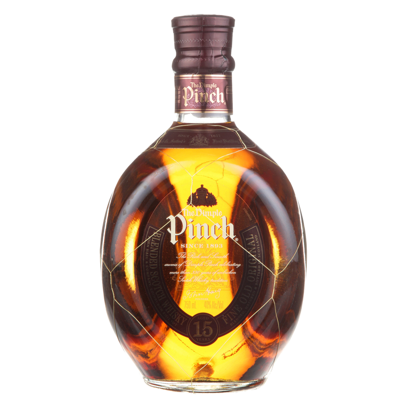 The Dimple Pinch 15 Yr 750ml - The Dimple Pinch – BevMo! The Dimple Pinch 15 Yr 750ml - The Dimple Pinch – BevMo!