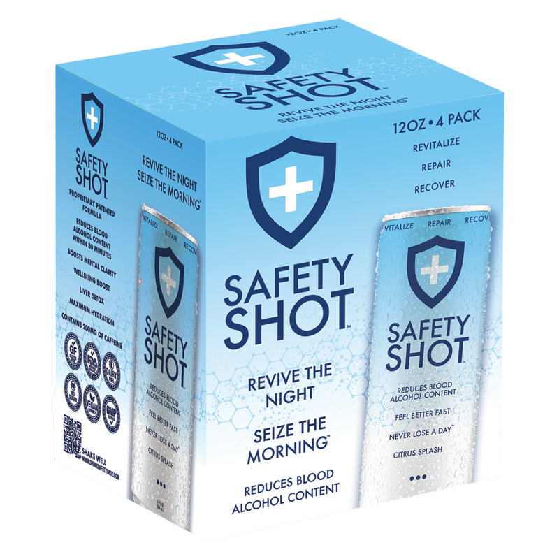 Safety Shot Citrus Splash 4pk 12oz Can – BevMo!