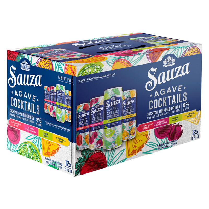 Sauza Agave Cocktails Variety Pack 12pk 12oz Cans - Sauza – BevMo!