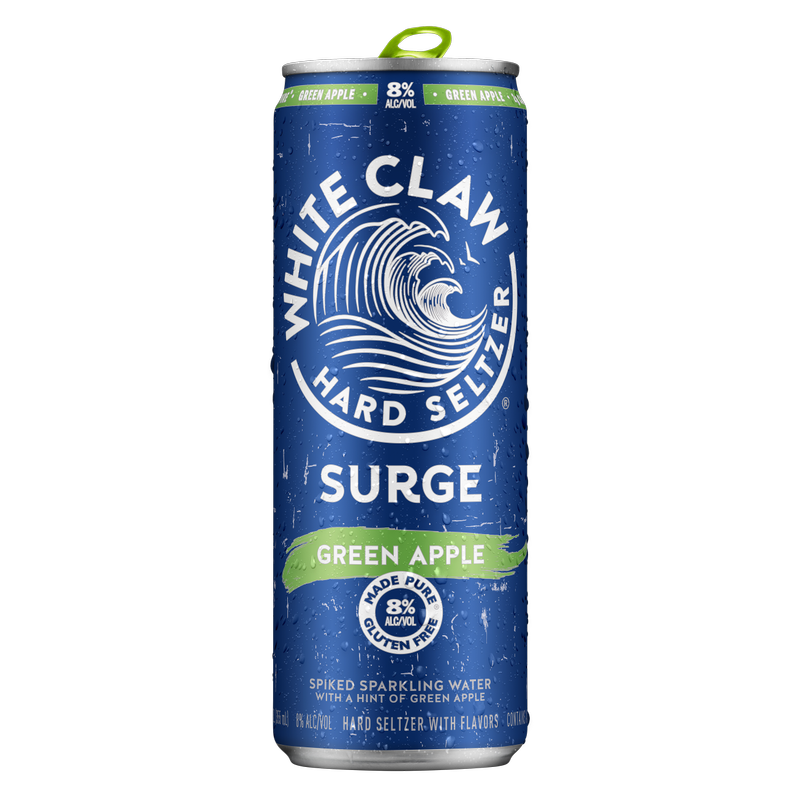 White Claw Surge #2 Green Apple Single 12oz Can 8.0% ABV - White