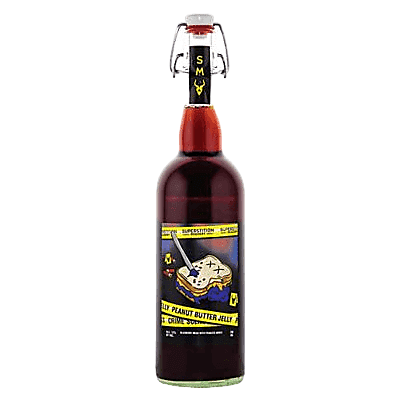 Superstition Peanut Butter Jelly Mead 750ml - Superstition Meadery