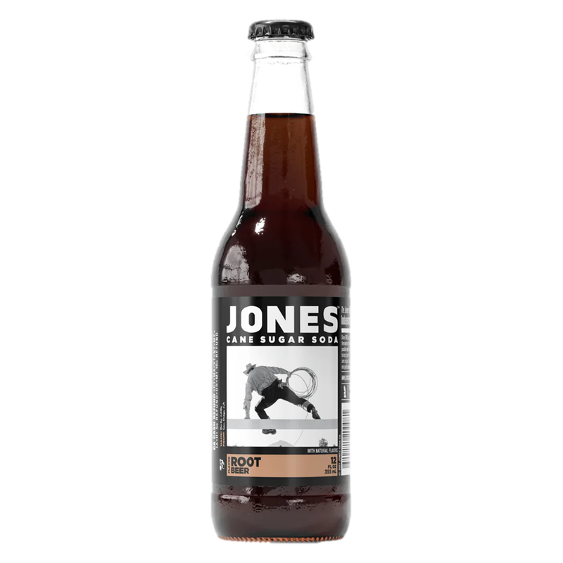 Jones Root Beer 12oz Glass Bottle - Jones Soda – BevMo!
