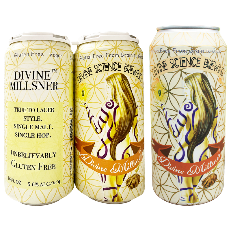 Divine Science Millsner Lager 4pk 16oz Can 5.8% ABV - Divine