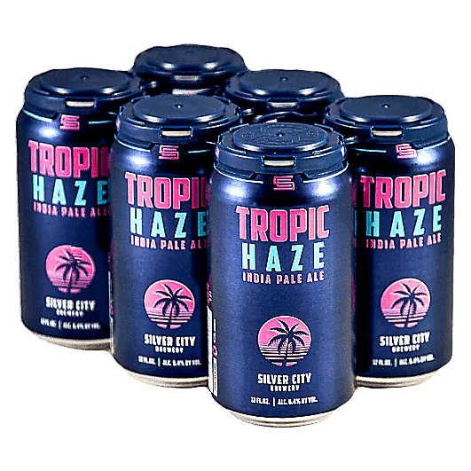 Silver City Tropical Haze IPA 6pk 12oz Can - Silver City – BevMo!