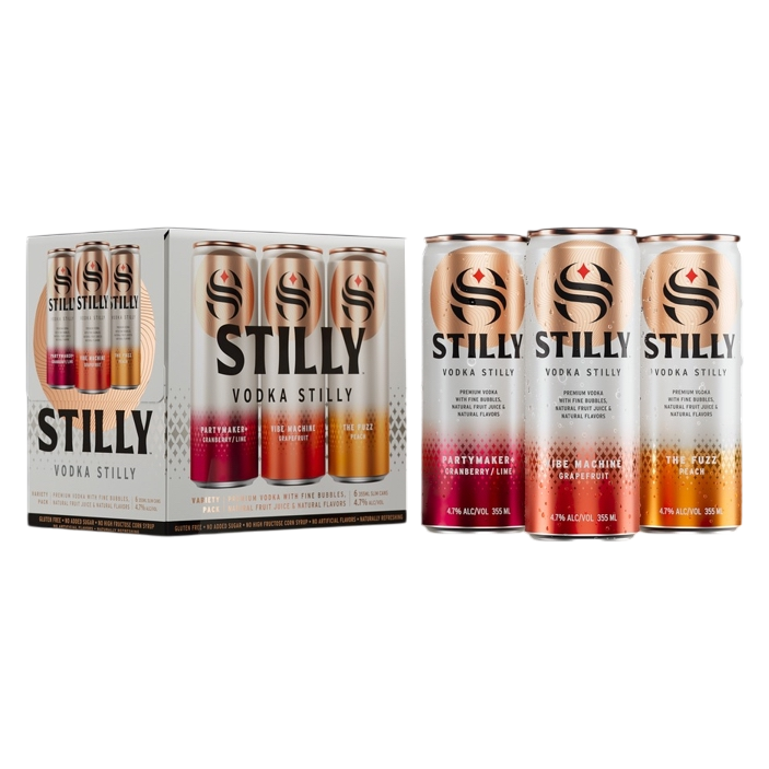 Stilly Premium Vodka Seltzers VP1 6pk 12oz Cans 4.7% ABV - Stilly