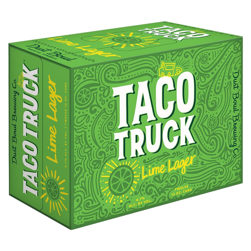 Dust Bowl Brewing Co. Taco Truck Lime Lager 12pk 12oz Cans - Dust