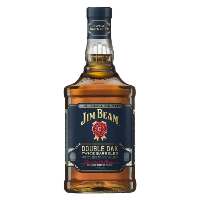 Jim Beam Double Oak Bourbon Whiskey 750ml - BevMo! – BevMo!