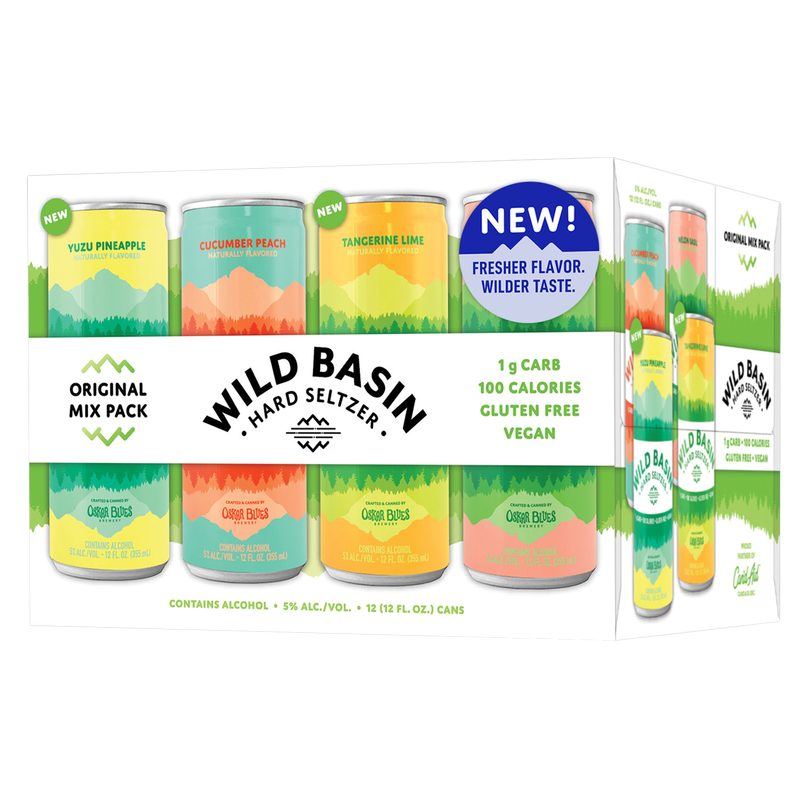 Oskar Blue's Wild Basin Variety Seltzer 12pk 12oz Can