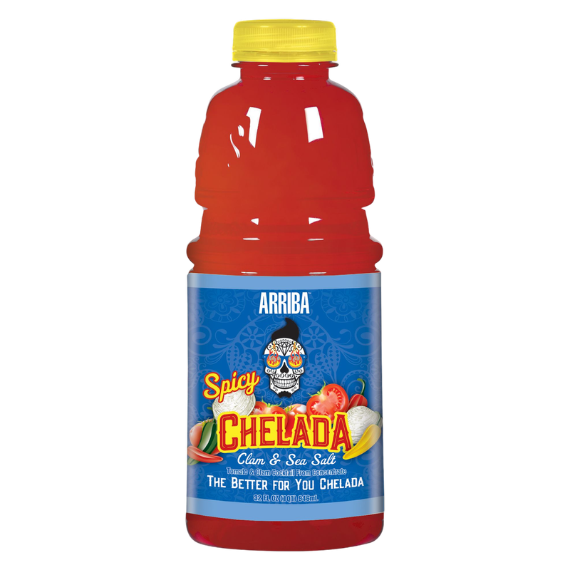Arriba Michelada Mix Spicy Clam & Sea Salt 32oz Btl - Arriba – BevMo!