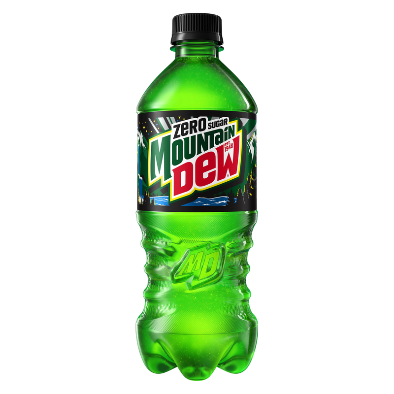 Mountain Dew Zero 20oz Btl - Mountain Dew – BevMo!
