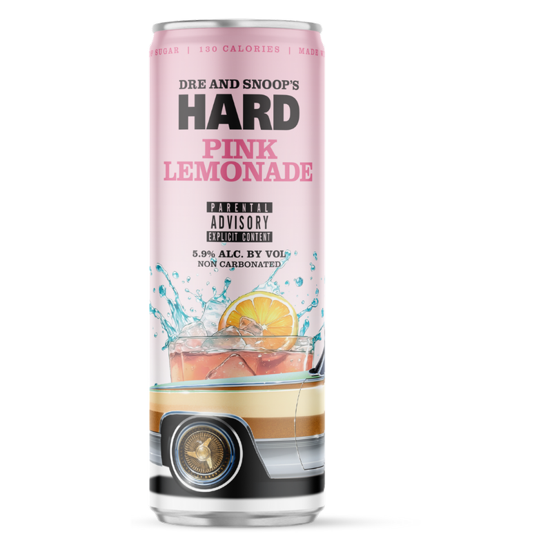 Dre & Snoop's Hard Pink Lemonade 12oz Can