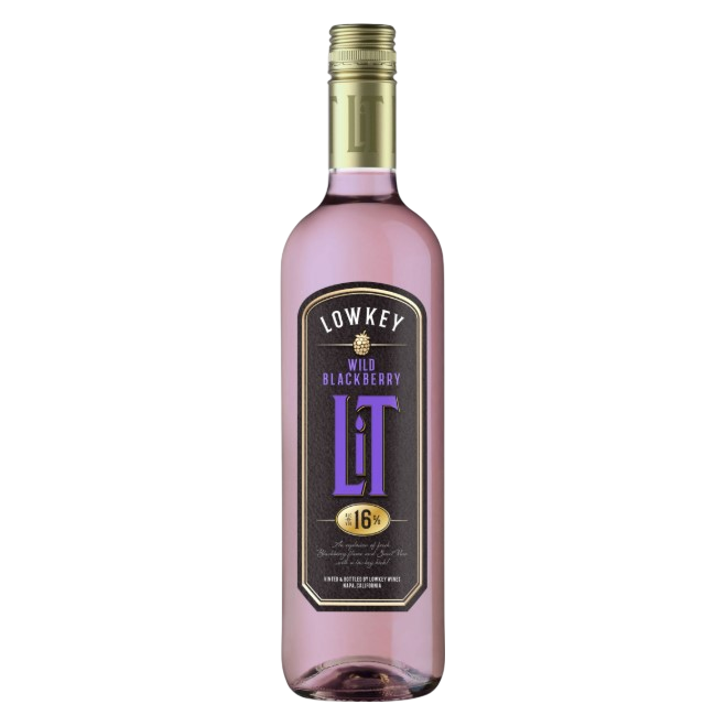 Lowkey Lit Wild Blackberry 750ml - Lowkey Lit – BevMo!