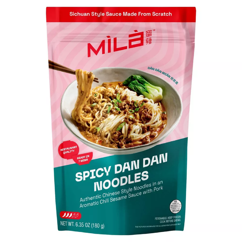 MìLà Spicy Pork Dan Dan Noodles, 6.35oz - MiLa – BevMo!