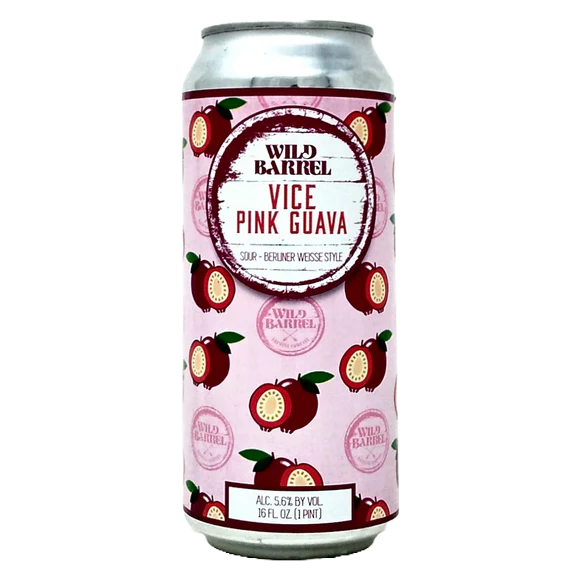 Wild Barrel Brewing San Diego Vice Pink Guava 4pk 16oz