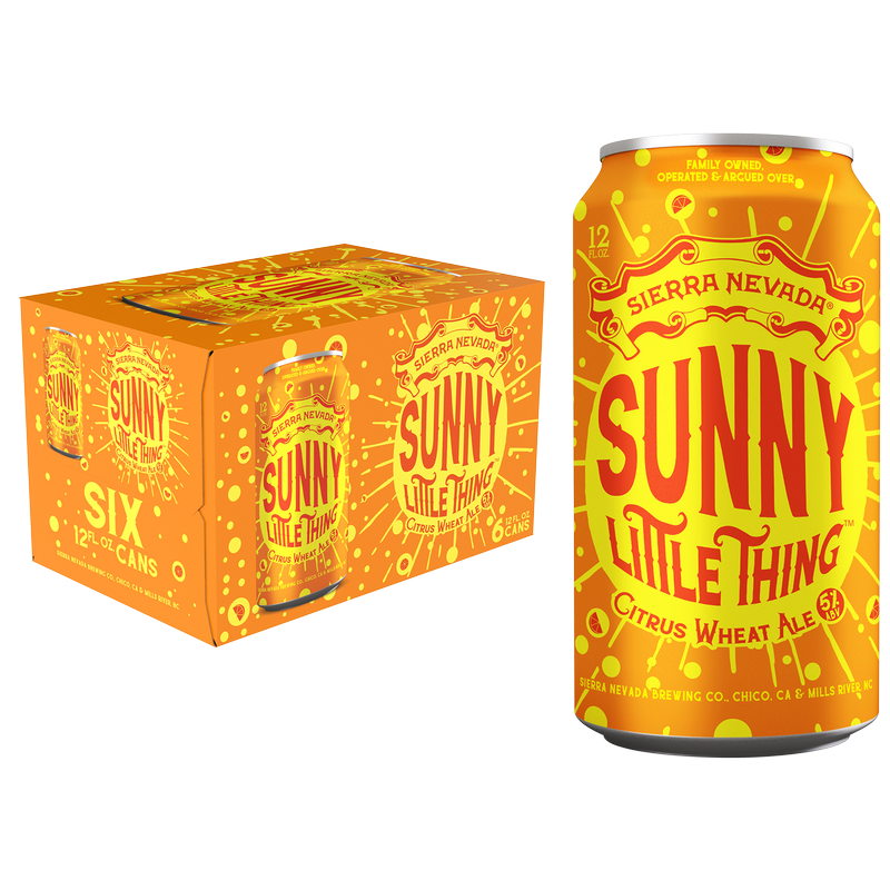 Sierra Nevada Sunny Little Things Citrus Wheat 6pk 12oz Can 5.0