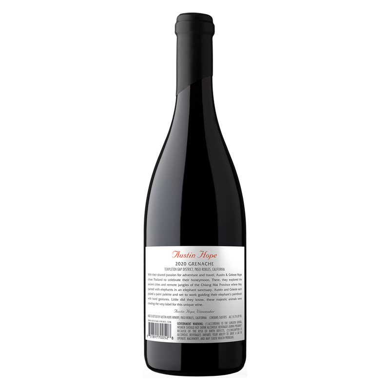Austin Hope Grenache 750ml