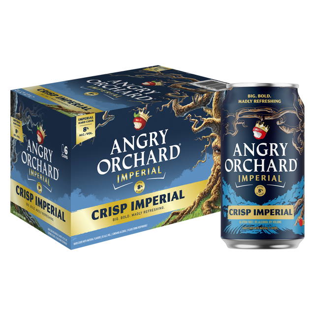 Angry Orchard Crisp Imperial 6pk 12oz Cans 8% ABV - Angry Orchard