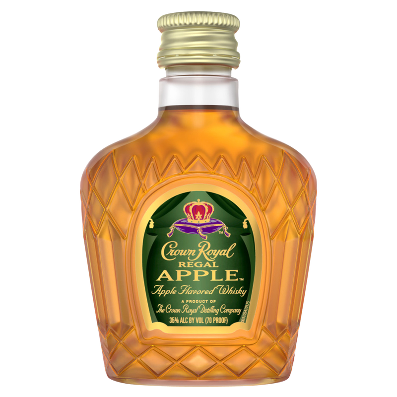 Crown Royal Regal Apple Canadian Whisky 50ml (70 Proof) - Crown